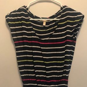 Striped Banana Republic Dress